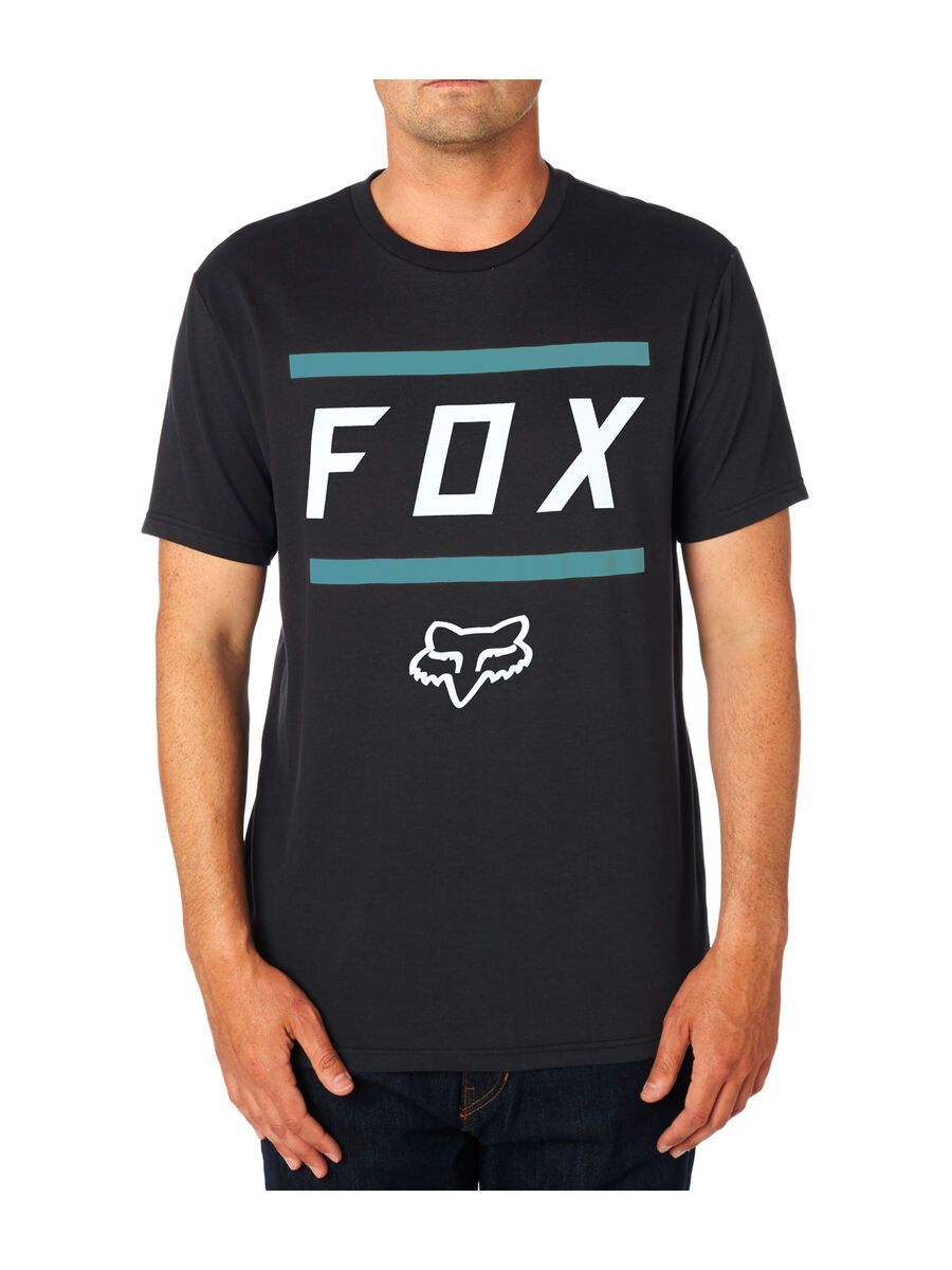 Fox Listless SS Airline Tech Tee, black/grey - Bild 3