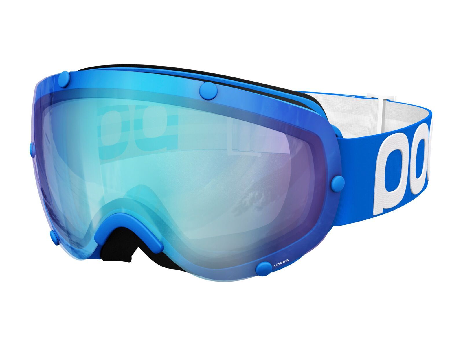 POC Lobes, terbium blue/Lens: bronze blue mirror - Bild 1