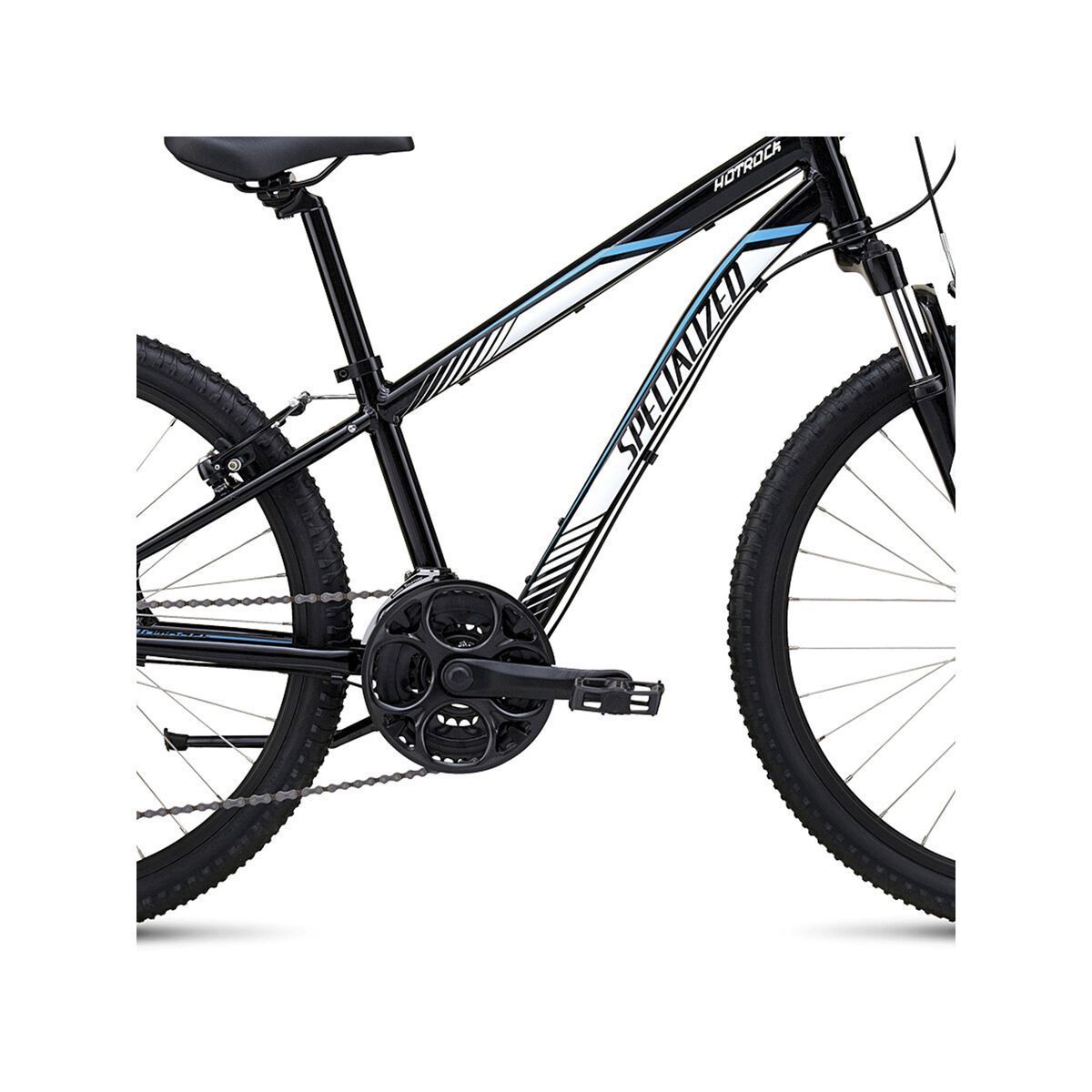 Specialized Hotrock 24 21-Speed Boys, black/white/cyan - Bild 3