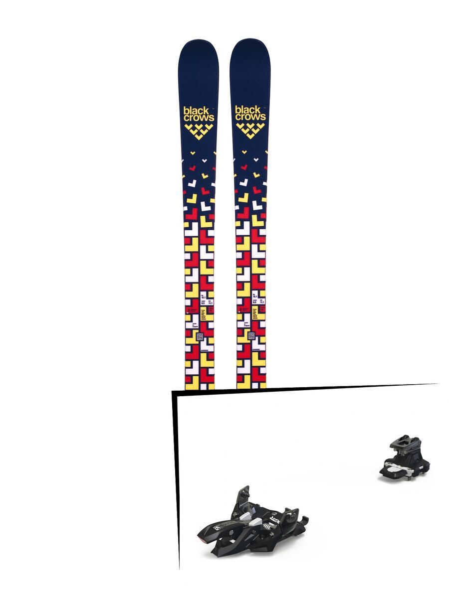 Set: Black Crows Junius 2018 + Marker Alpinist 9 black/titanium - Bild 1