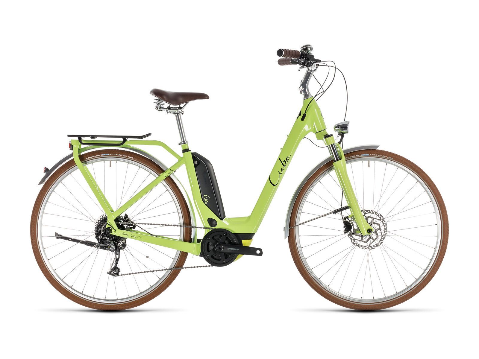 Cube Elly Ride Hybrid 500, green´n´black - Bild 1