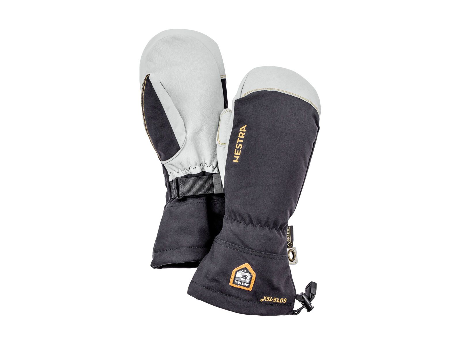 Hestra Army Leather Gore-Tex Mitt, black - Bild 1