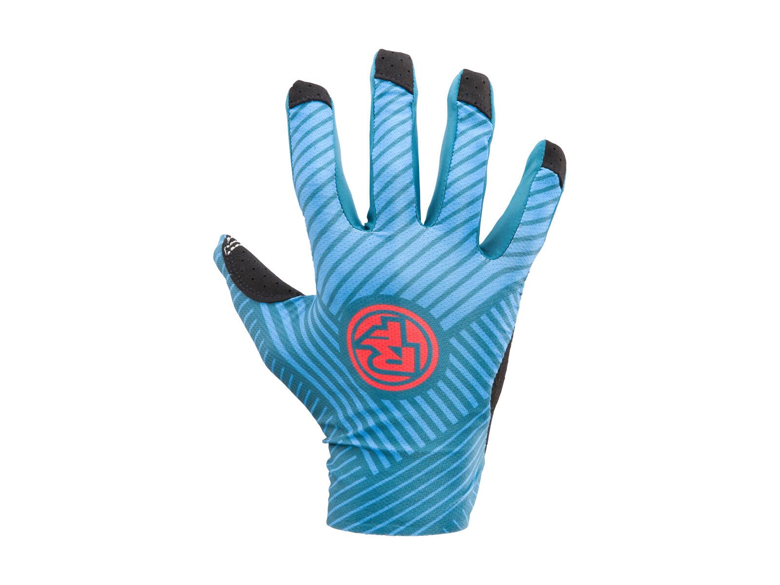 Race Face Indy Lines Glove, blue - Bild 1