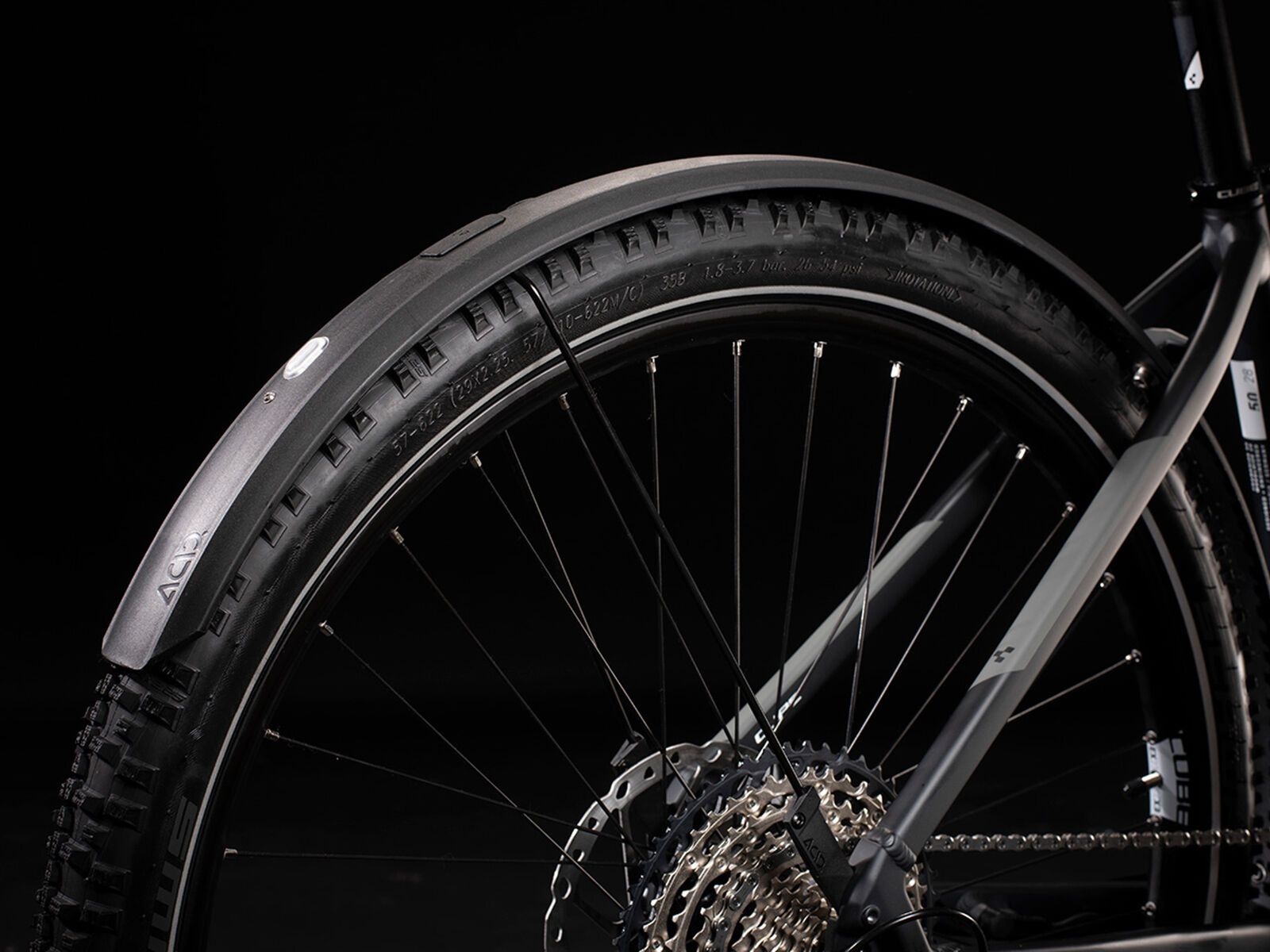 Cube Cross Hybrid SL Allroad Trapeze, iridium´n´white - Bild 9