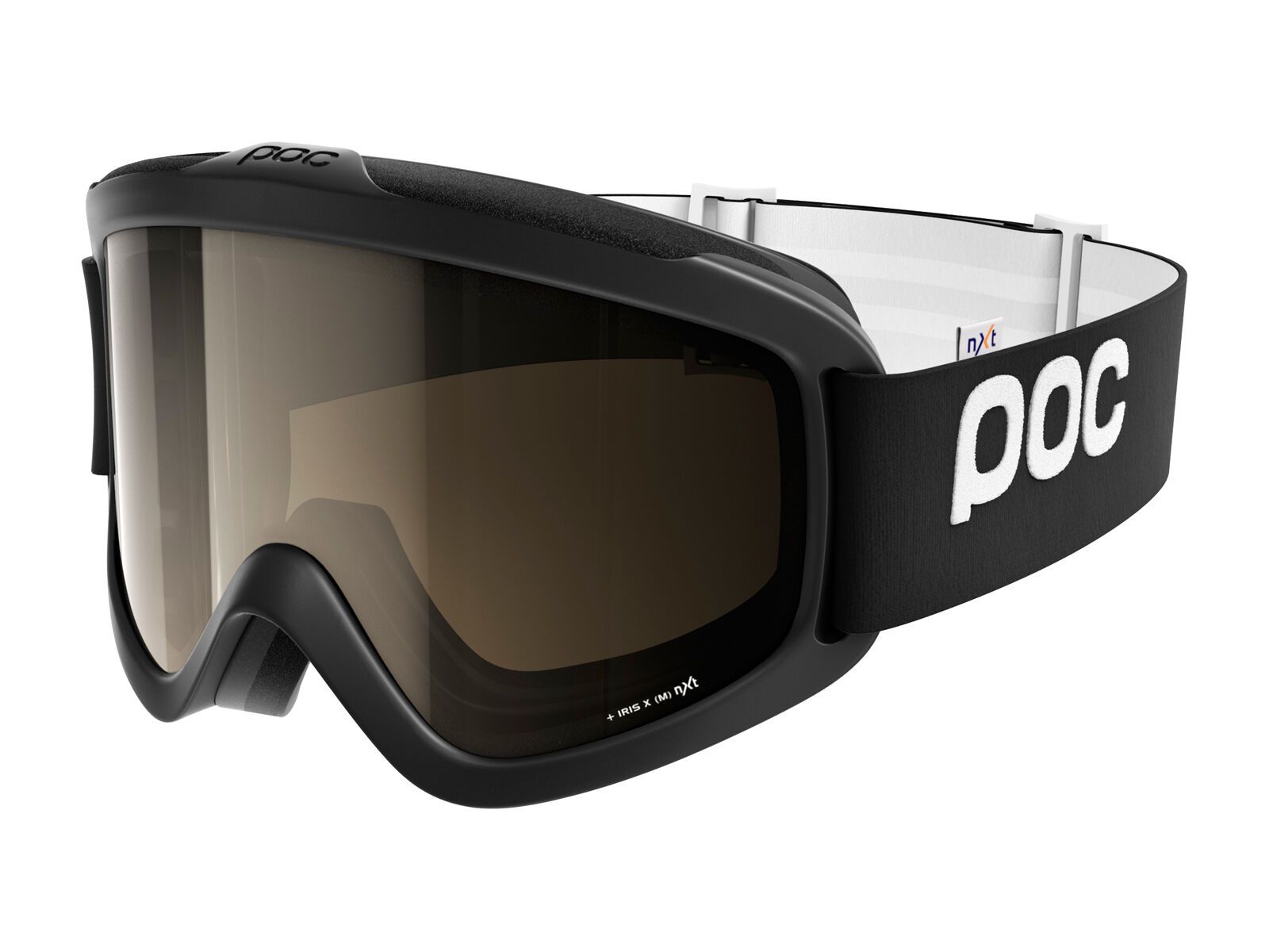 POC Iris X, uranium black/Lens: pink gold mirror - Bild 1