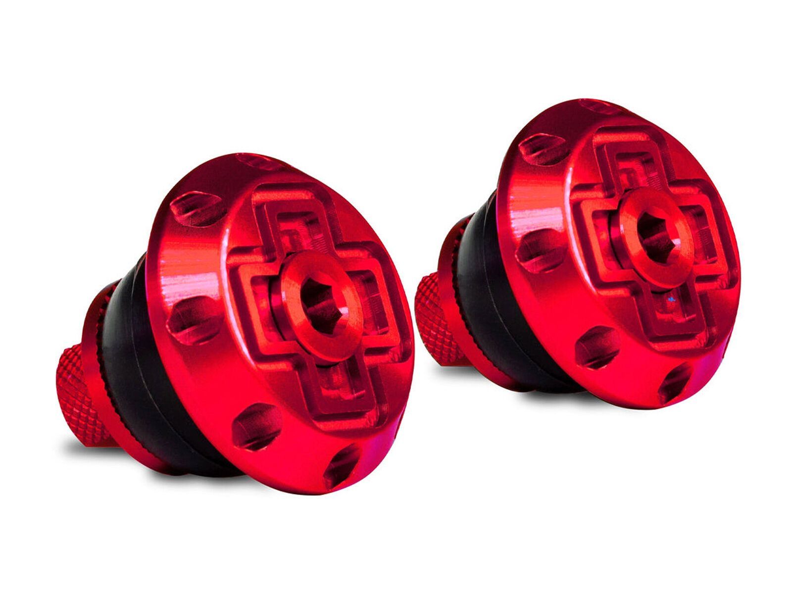 Muc-Off Disco Bar End Plug, red - Bild 1