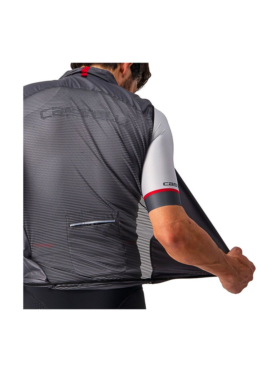 Castelli Aria Vest, dark gray | BIKER-BOARDER.DE