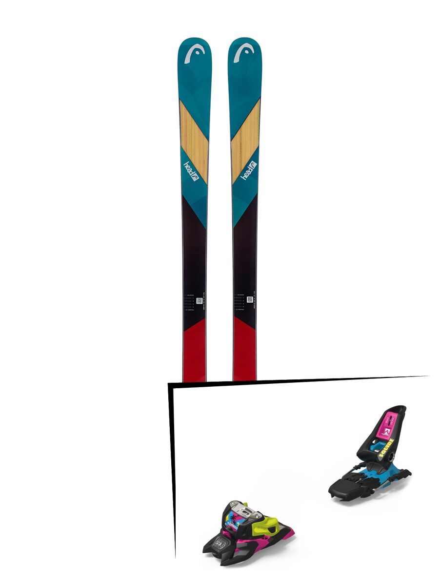 Set: Head Caddy 2019 + Marker Squire 11 ID black/pink/blue - Bild 1