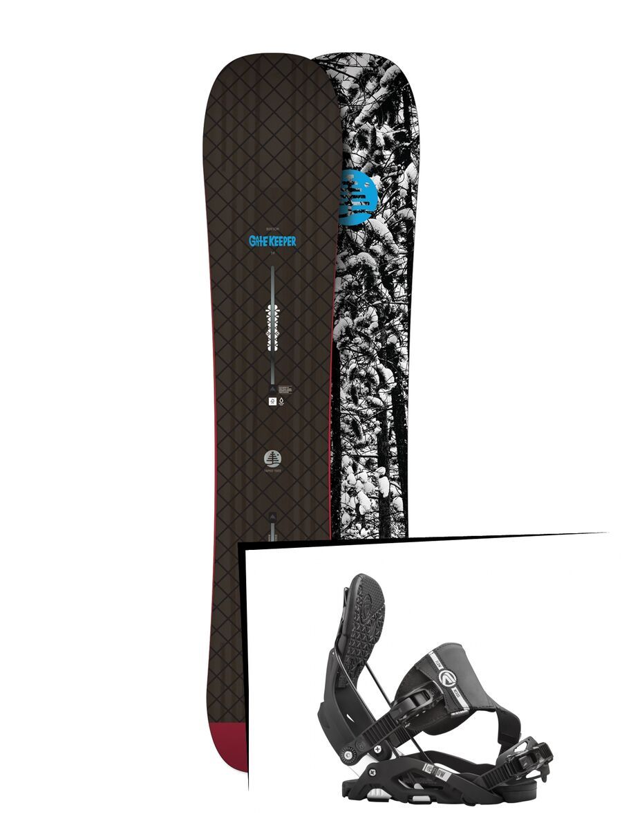 Set: Burton Gate Keeper 2017 + Flow Nexus Hybrid (1513166S) - Bild 1