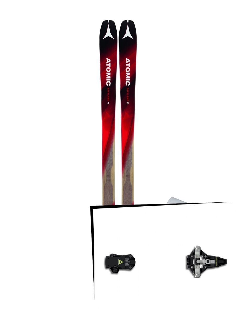 Set: Atomic Backland 78 + Skin 78 2019 + Fischer Tour Speed Turn (1961158) - Bild 1