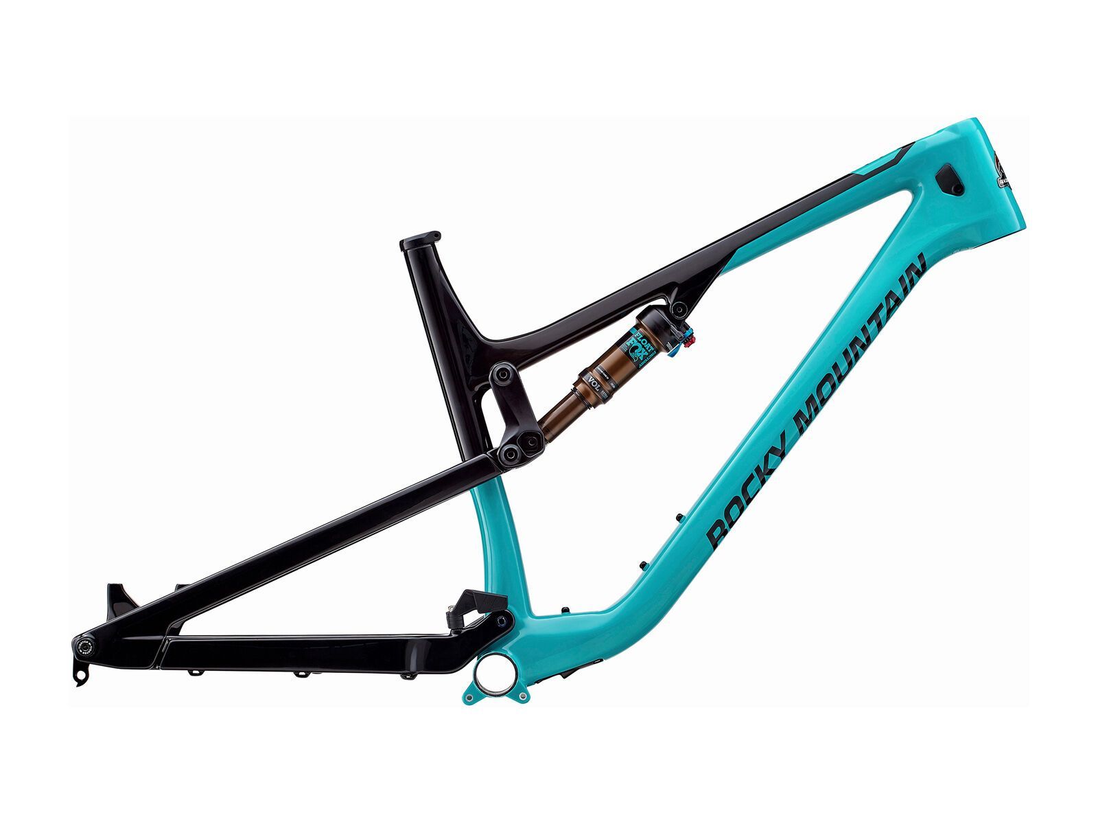 Rocky Mountain Thunderbolt Carbon BC Edition Frameset, billy ocean/black - Bild 1