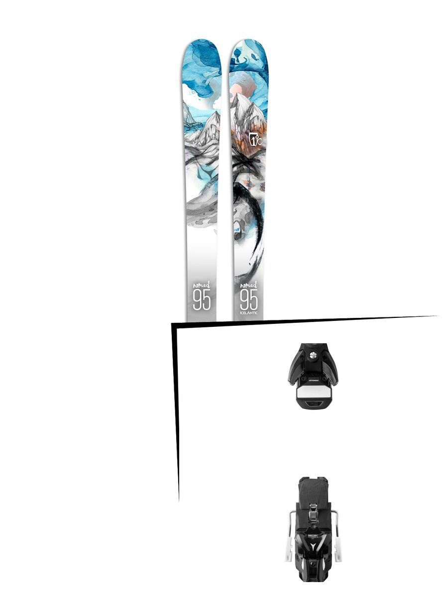 Set: Icelantic Nomad 2017 + Atomic STH 13 WTR (1681266) - Bild 1