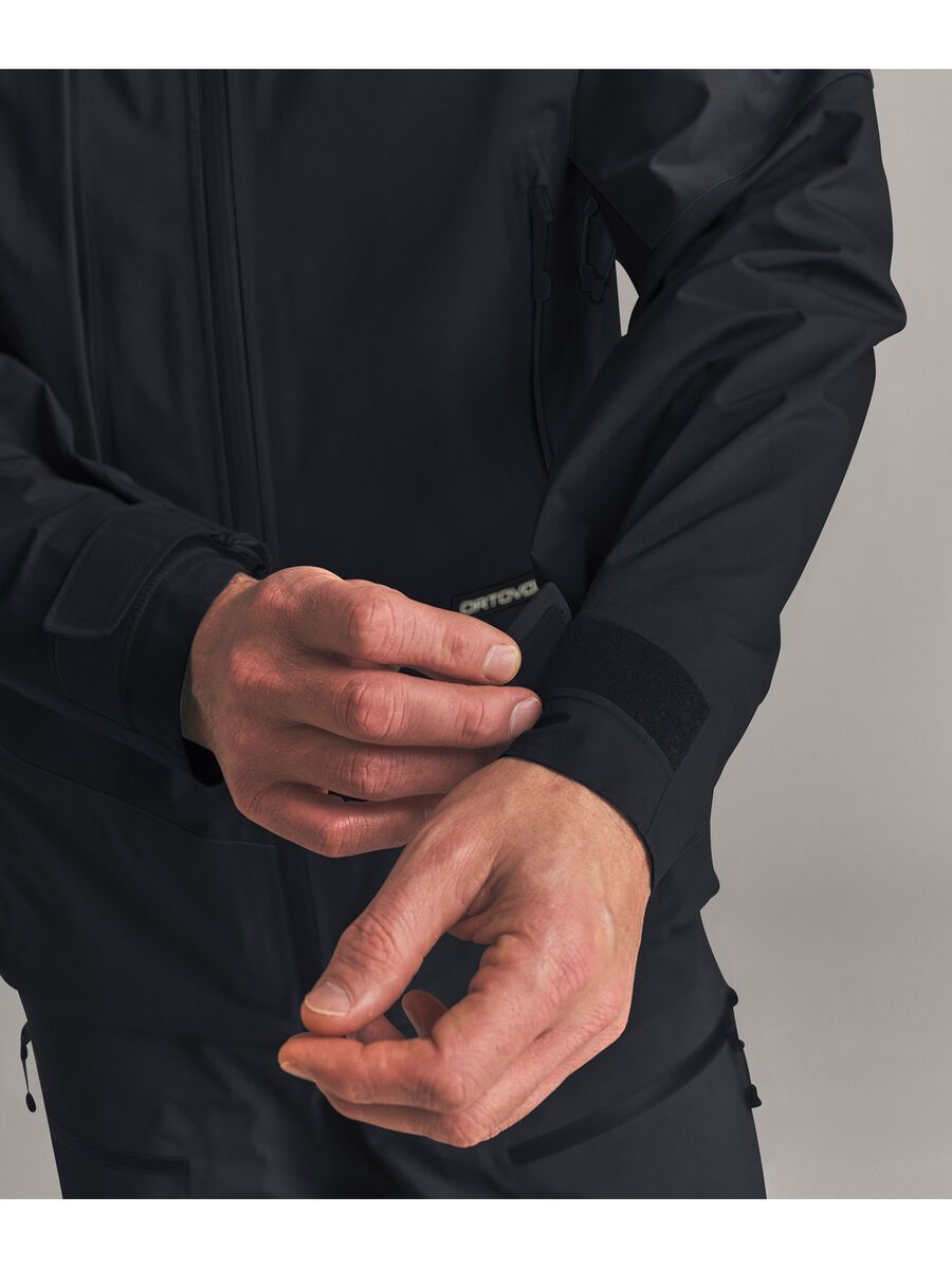 Ortovox Ortler Gore-Tex Jacket M, black raven - Bild 7