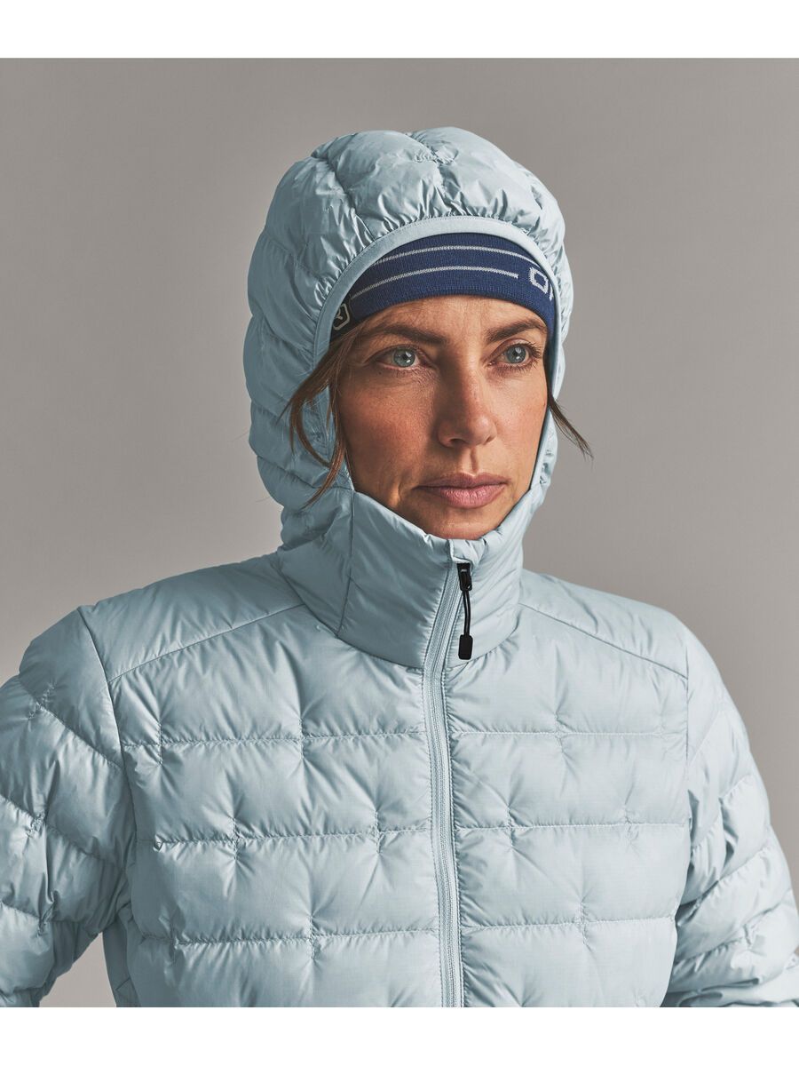 Ortovox DownWool 180 Hooded Jacket W, glacier grey - Bild 3