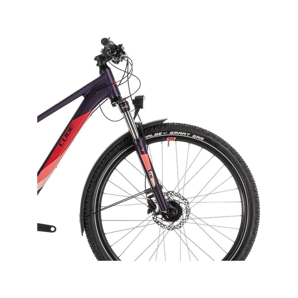 Cube Access WS Pro Allroad 27.5, aubergine´n´rose - Bild 6