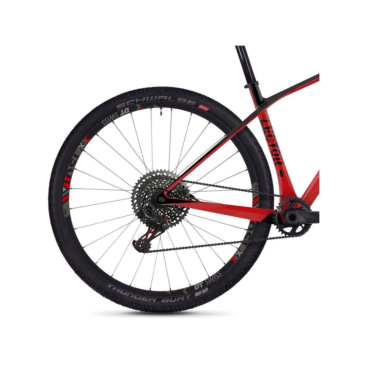 Ghost Lector 9.9 UC, riot red/night black - Bild 4