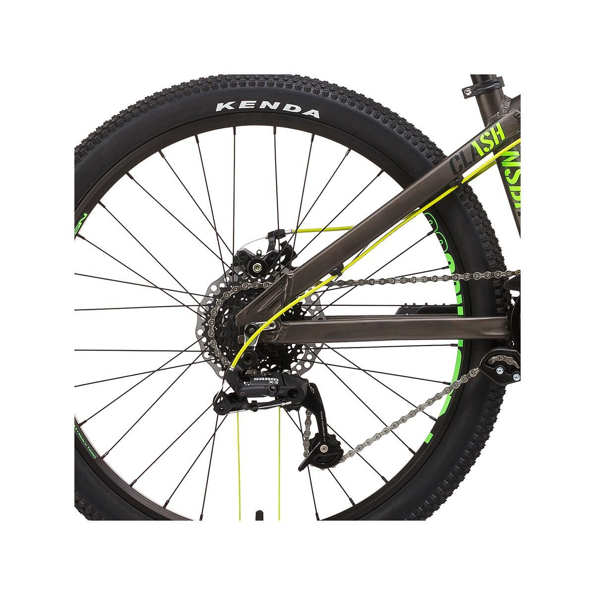 NS Bikes Clash JR, grey/green - Bild 4