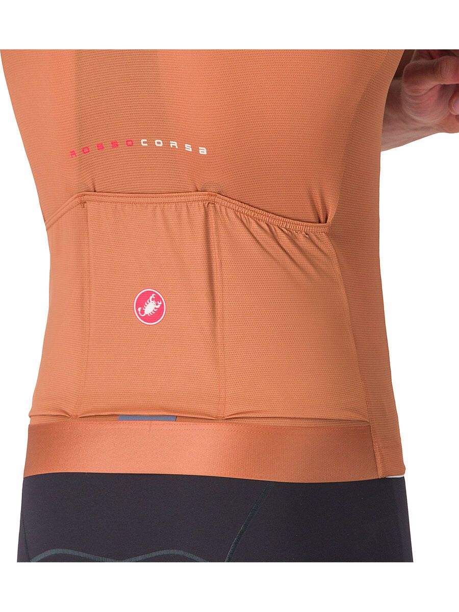 Castelli Aero Race 8S Jersey, mocha - Bild 3