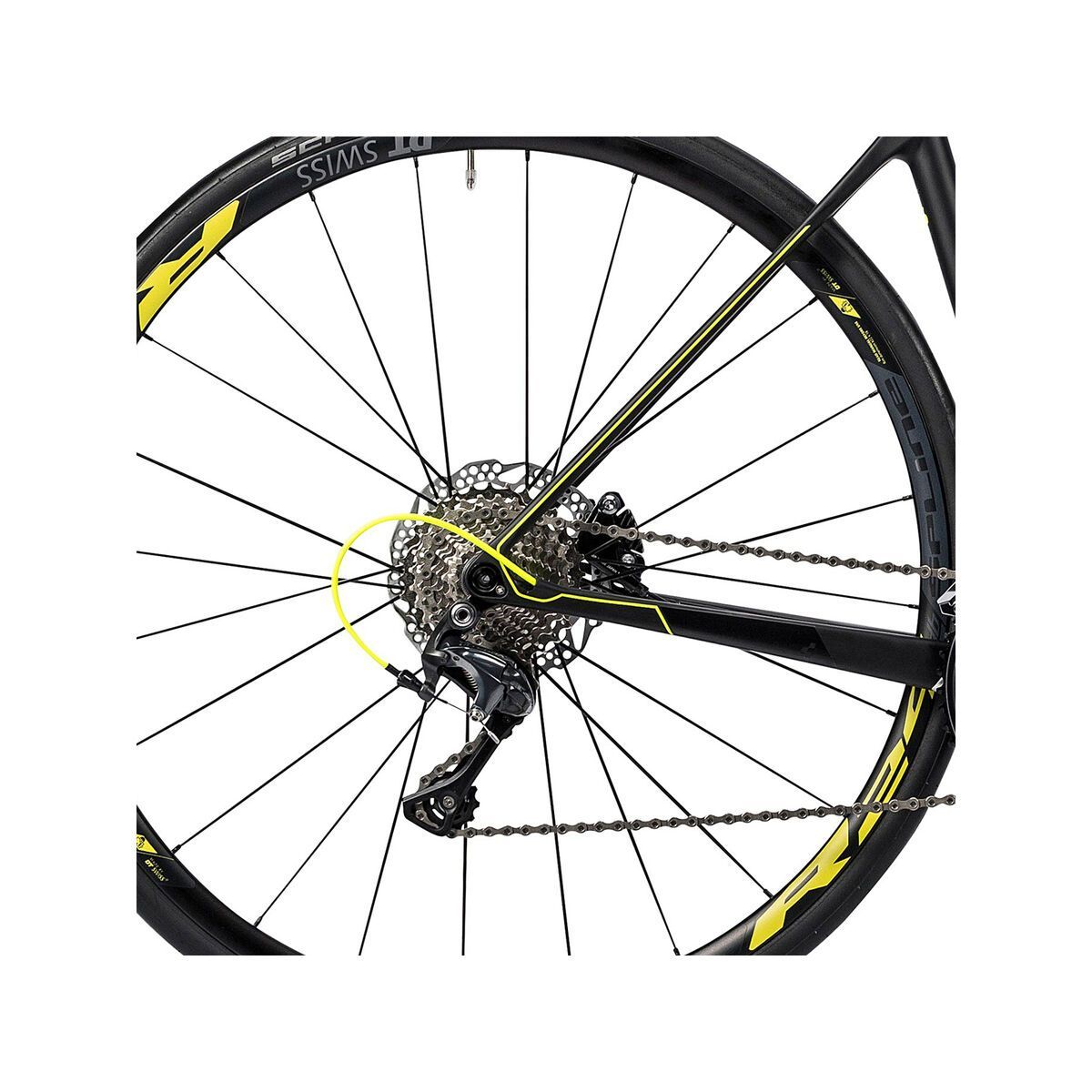 Cube Attain GTC SL Disc, carbon´n´flashyellow - Bild 4