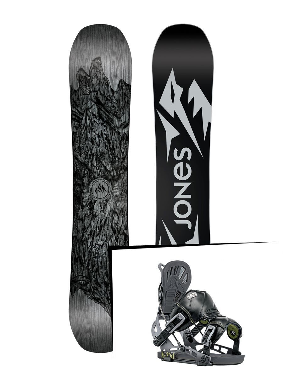 Set: Jones Ultra Mountain Twin 2019 + Flow NX2-GT (1908418S) - Bild 1