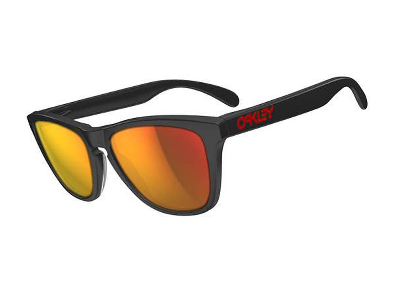 Oakley Frogskins LX, Matte Black/Ruby Iridium - Bild 1