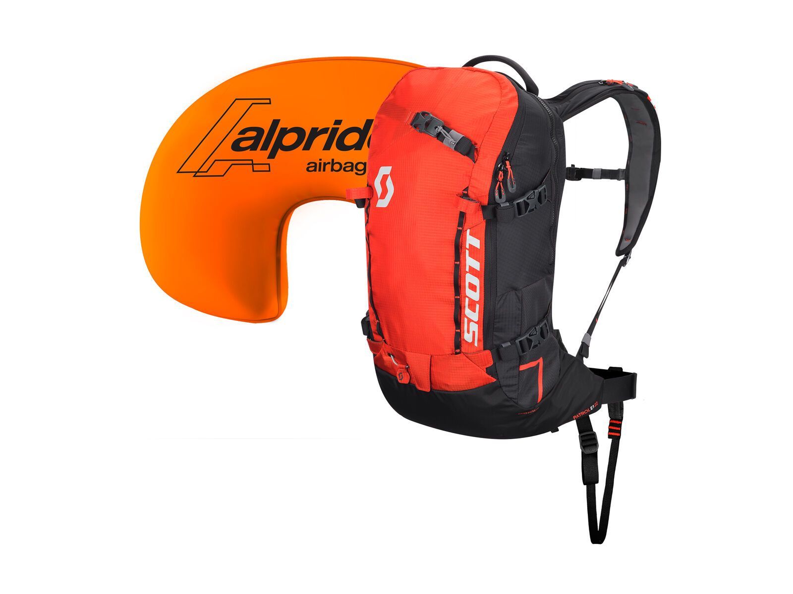 Scott Patrol E1 22 Kit, burnt orange/black - Bild 1