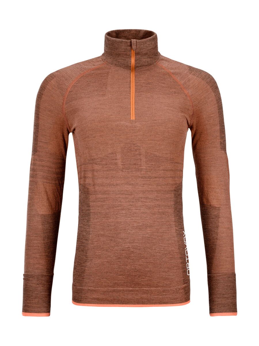 Ortovox 230 Merino Competition Zip Neck W, faded tangerine - Bild 1