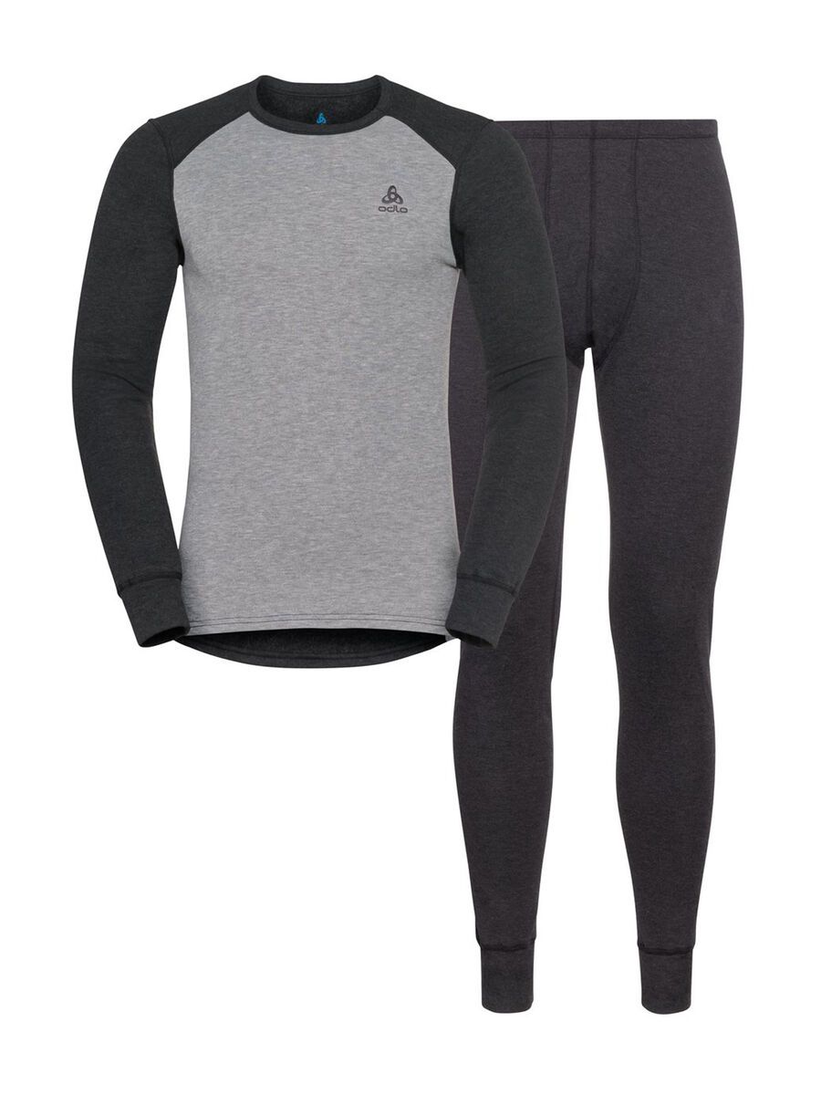 Odlo Active Warm Eco Base Layer Set Men's, grey melange - Bild 1