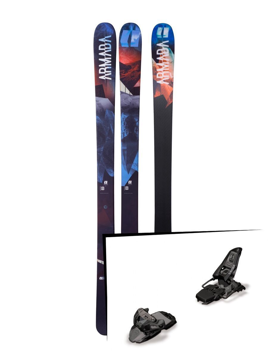 Set: Armada Invictus 99 Ti 2018 + Marker Squire 11 black anthracite - Bild 1