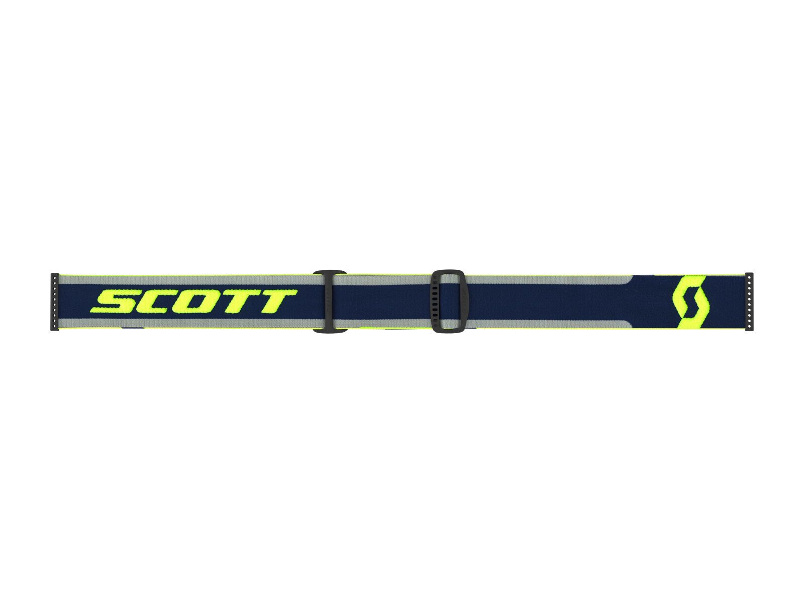Scott Fury Goggle Yellow Chrome Works, blue/grey - Bild 3