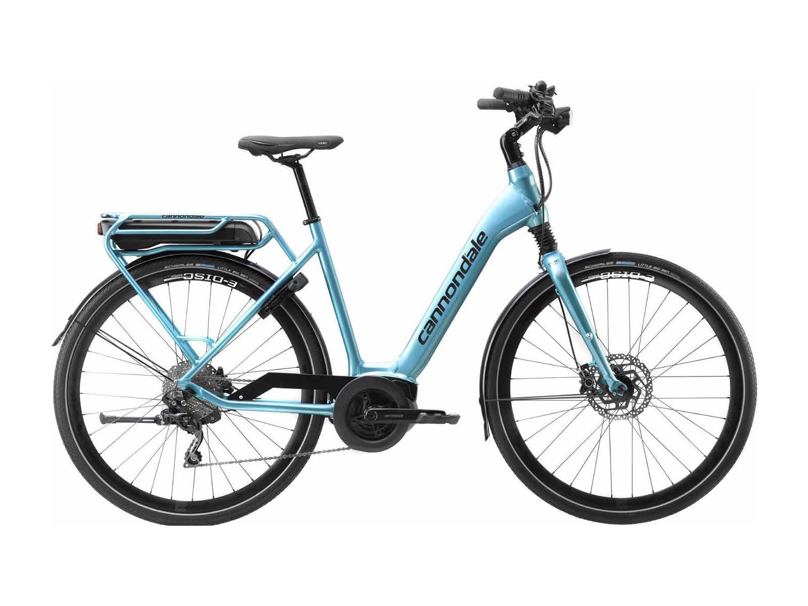 Cannondale Mavaro Active City, gloss glacier blue w/gloss graphite - Bild 1