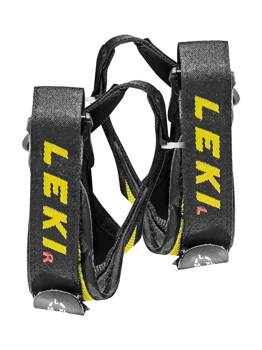 Leki Trigger S Vario Strap M/L/XL - Griffschlaufe, schwarz/neongelb - Bild 1