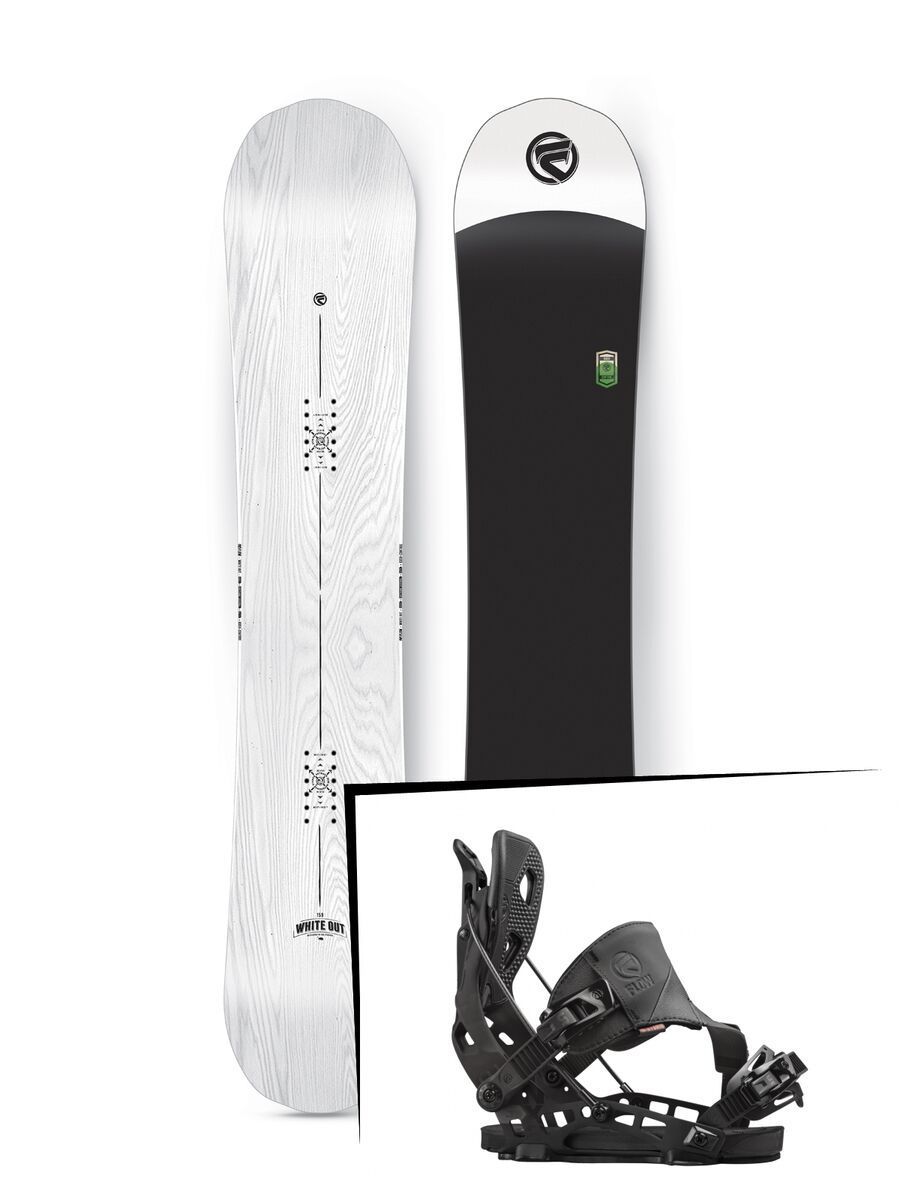 Set: Flow Whiteout 2016 +  NX2 Hybrid (1513124S) - Bild 1