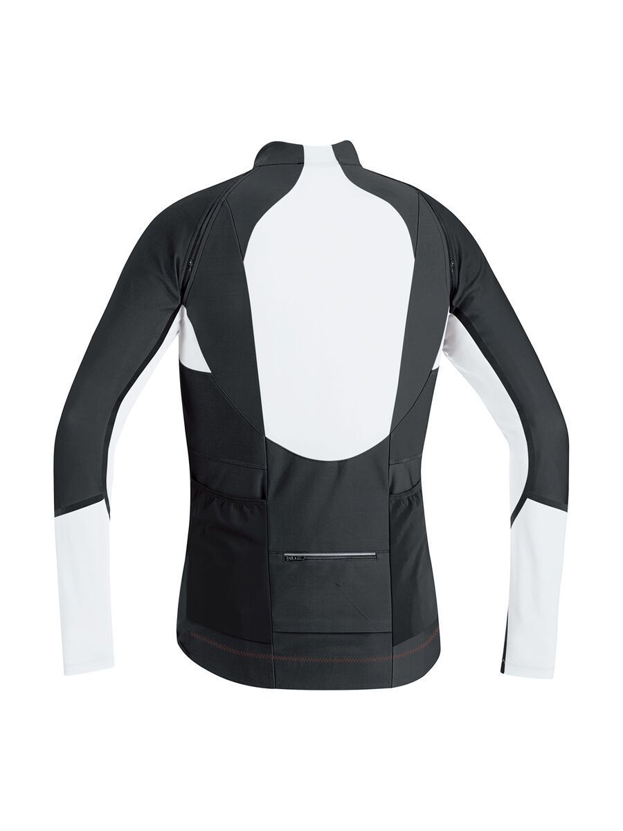 Gore Bike Wear Alp-X Pro Windstopper SO Zip-Off Trikot, black white - Bild 2