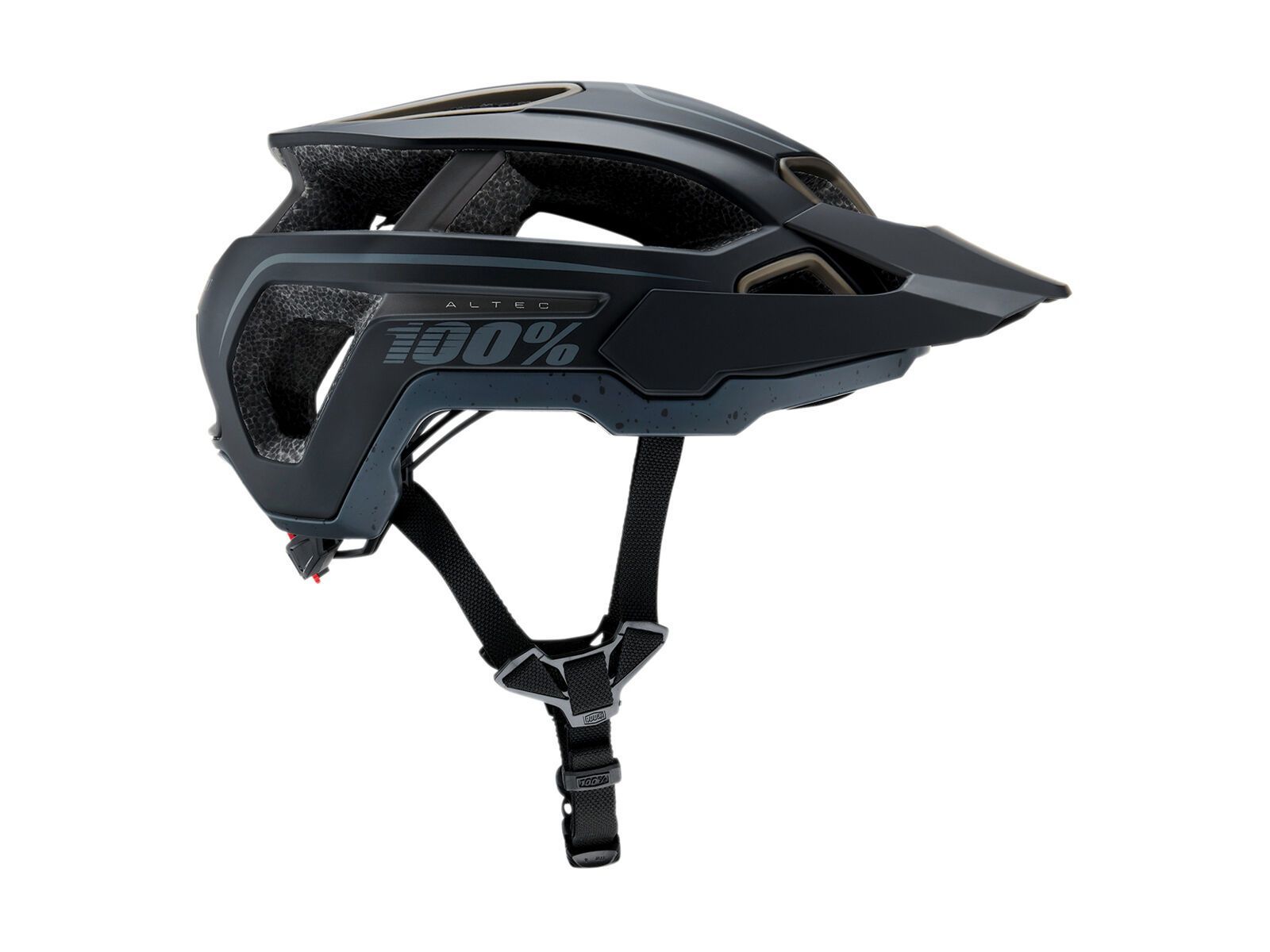 *** 2. Wahl *** 100% Altec, black - Fahrradhelm | Größe S/M // 55-59 cm - Bild 1