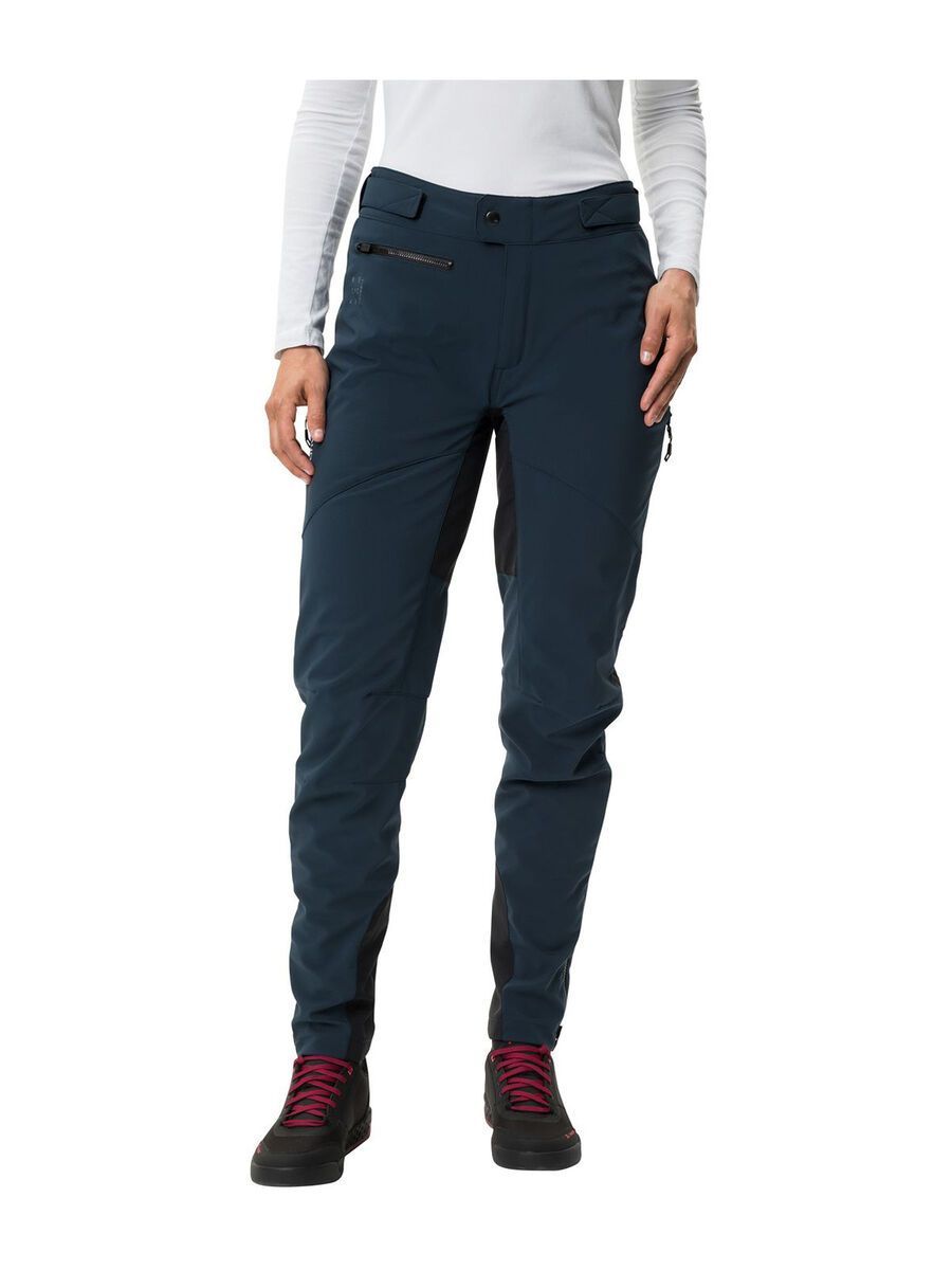 Vaude Women's Qimsa Softshell Pants II, dark sea - Bild 3