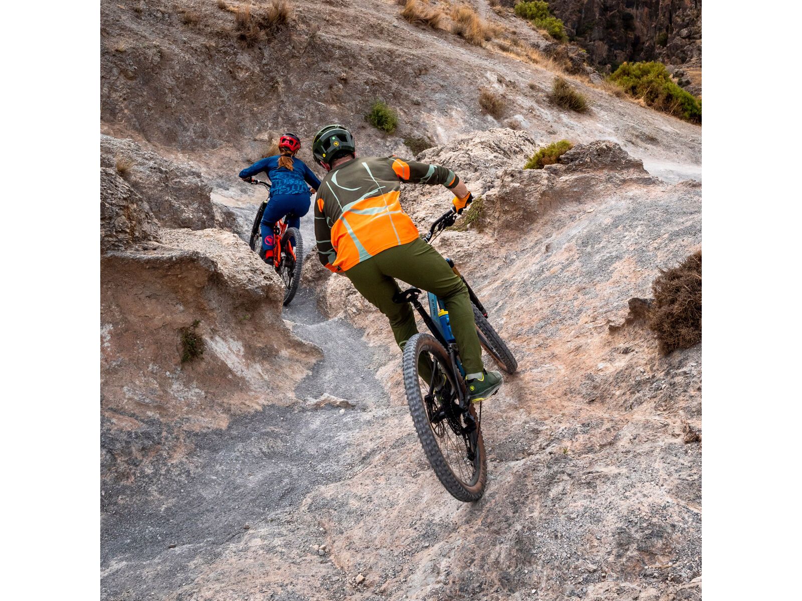 Endura MT500 Druck T-Shirt LTD (langarm), olivgrün - Bild 11