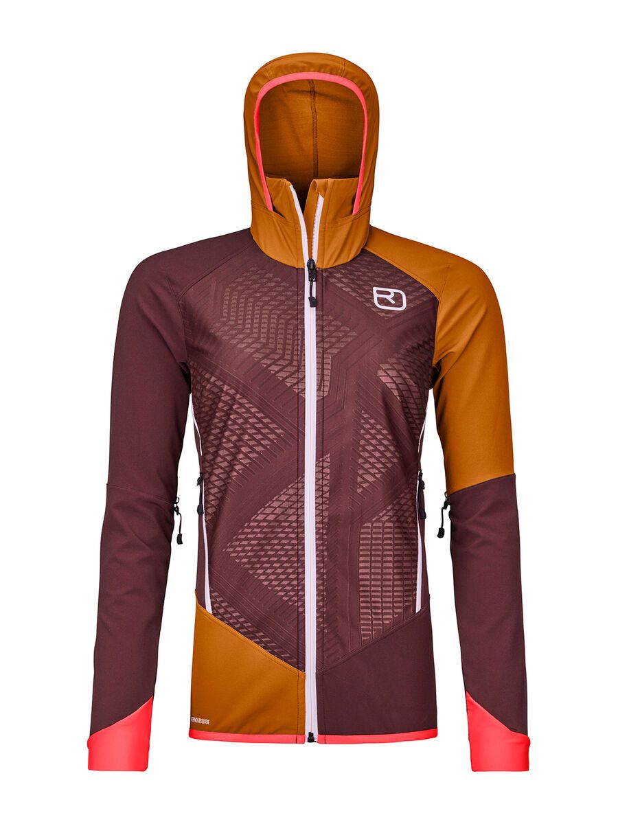 Ortovox Merino Naturtec Light Col Becchei Jacket W winetasting L 6001400019