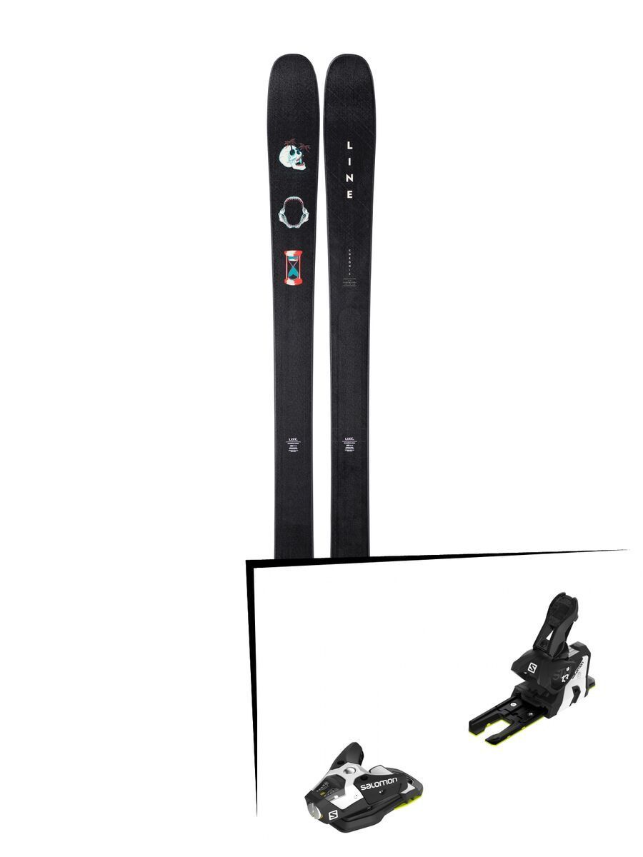 Set: Line Chronic 2019 + Salomon N STH2 WTR 13 black/white - Bild 1