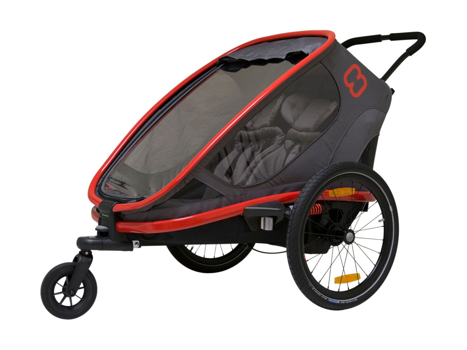 Hamax Outback, grau/rot - Bild 4