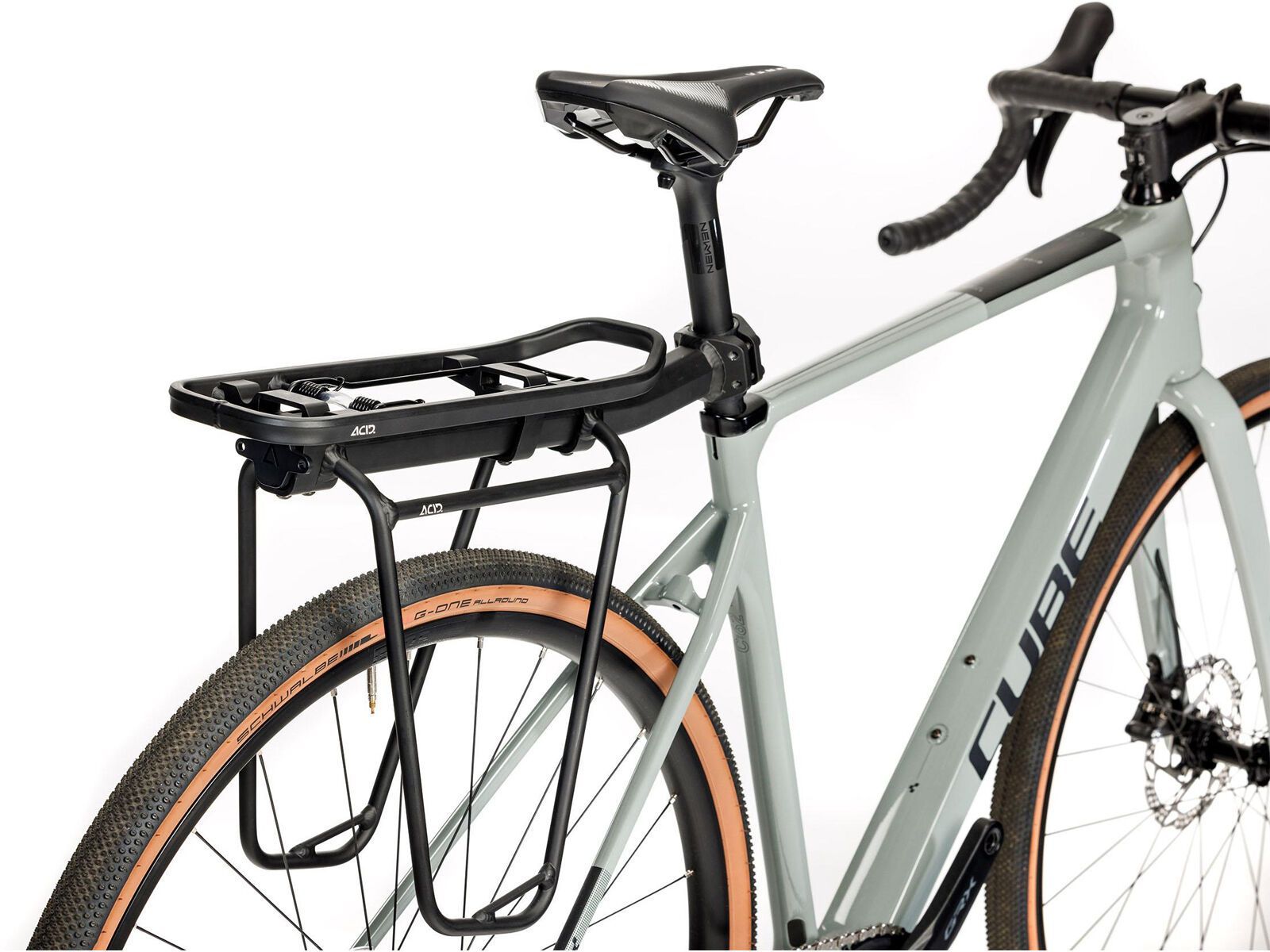 Cube Acid Sattelstützengepäckträger Beam Federklappe + Side Rail RILink, black - Bild 4