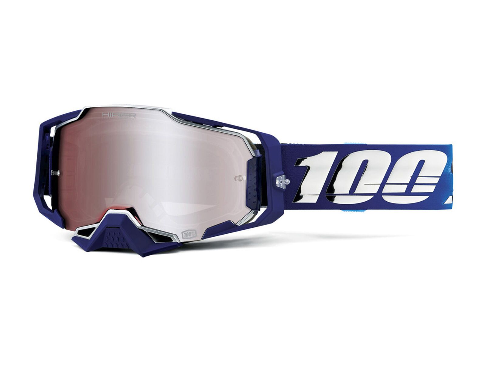 100% Armega Goggle - HiPER Silver Mirror, novel - Bild 1