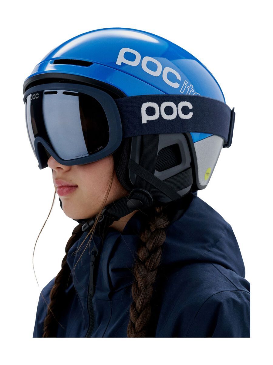 POC Fovea Mid, Clarity Uni. Partly Sunny Navy Blue / apatite navy - Bild 5