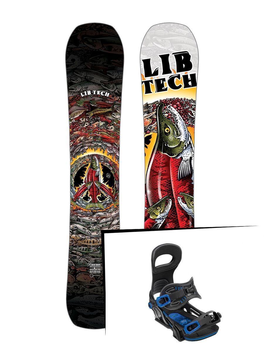 Set: Lib Tech EJack Knife 2019 + Bent Metal Transfer (2260304S) - Bild 1