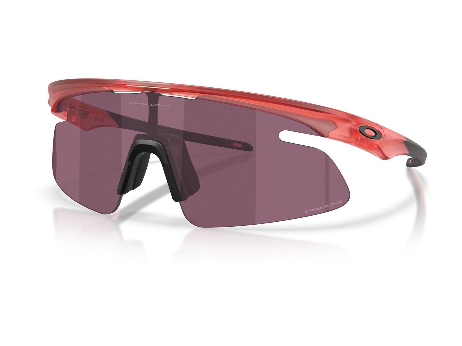 Oakley RSLV Lite, Prizm Road Black / matte trans peach - Bild 10