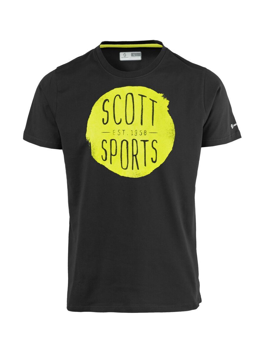 Scott 20 Vintage s/sl Tee, black - Bild 1