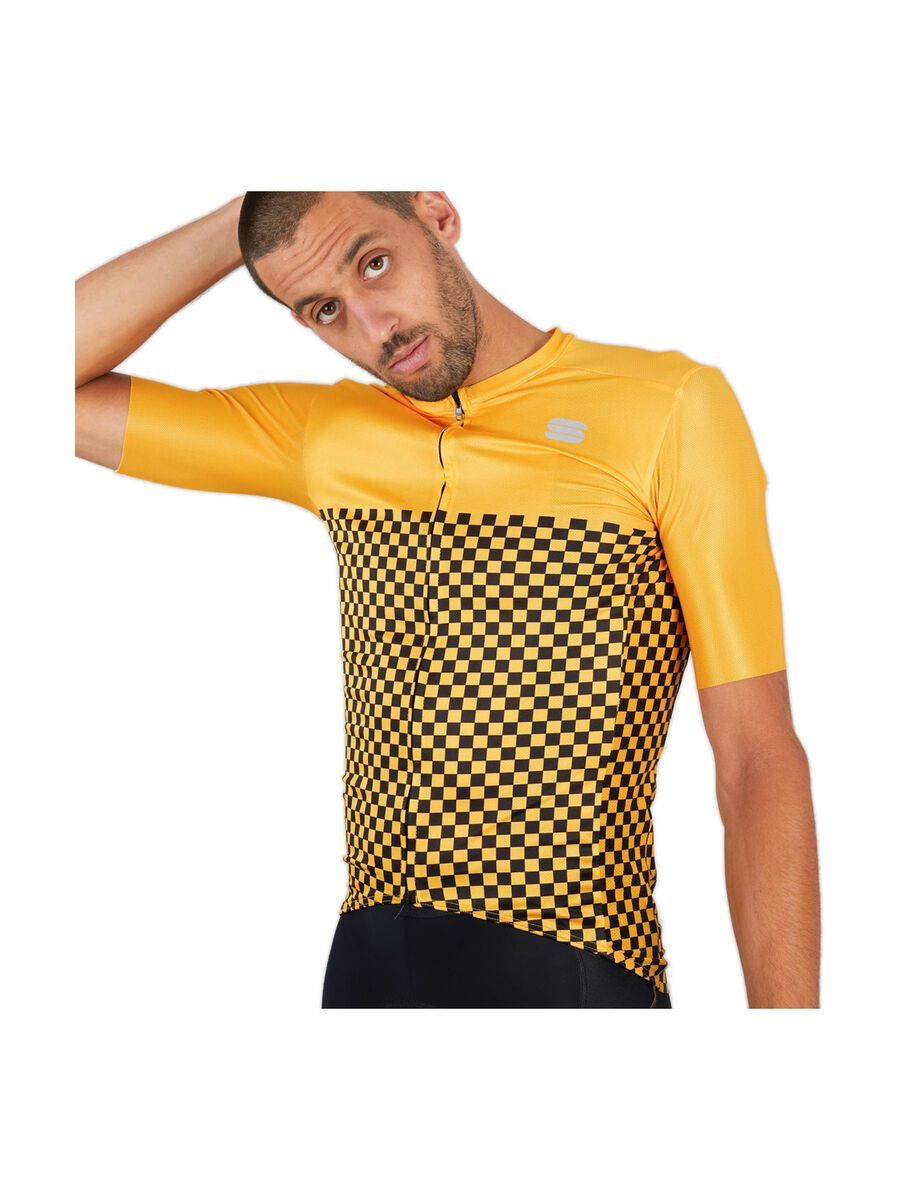 Sportful Checkmate Jersey, yellow - Bild 4