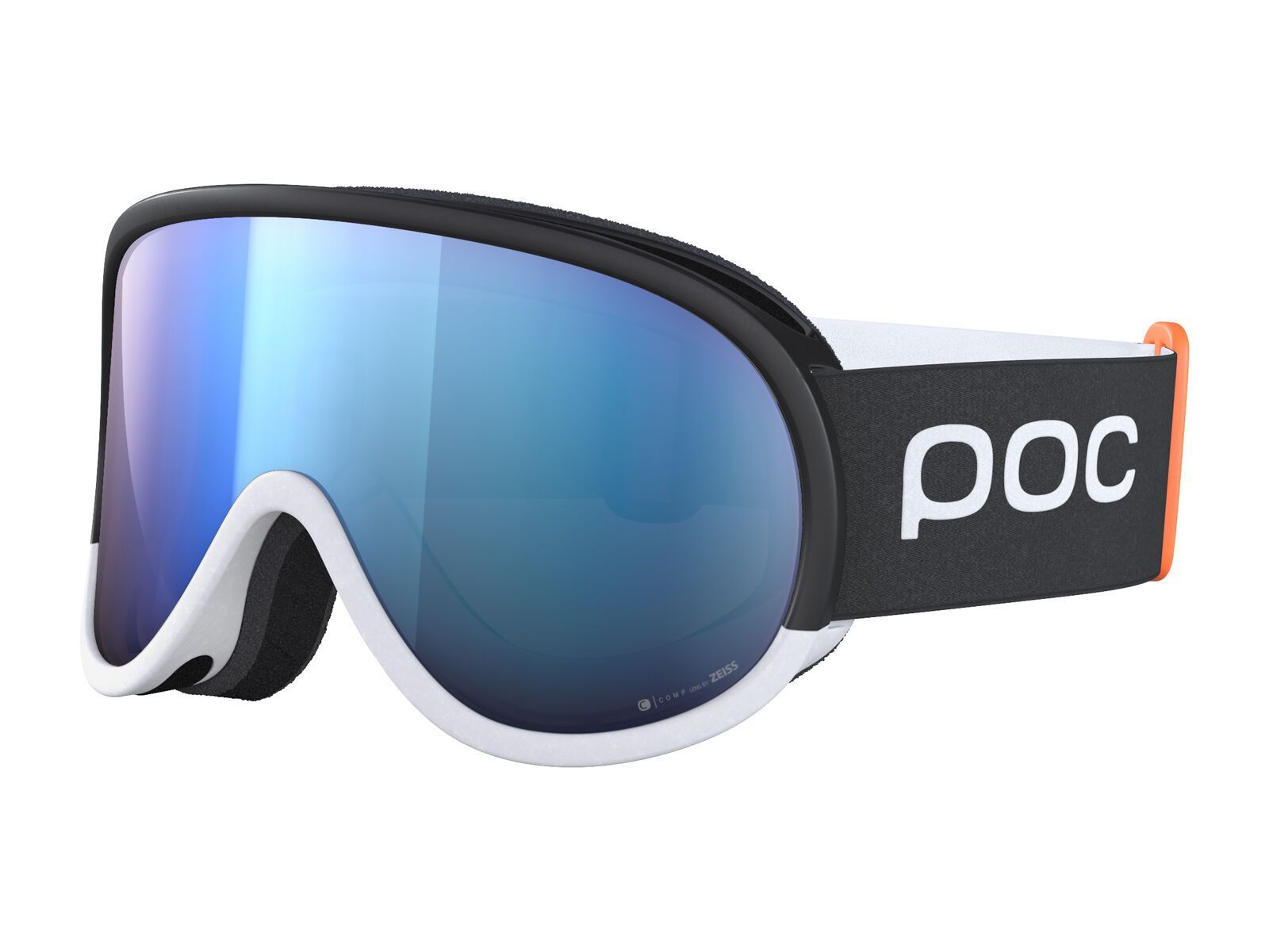 POC Retina Mid Race Clarity Hi. Int. Partly Sunny Blue, urani. black/hydrog. white - Bild 1