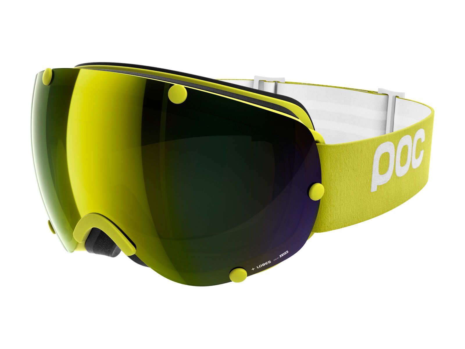 POC Lobes, hexane yellow/Lens: bronze yellow mirror - Bild 1