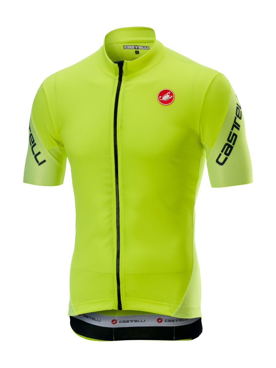 Castelli Entrata 3 Jersey FZ, yellow fluo - Bild 1